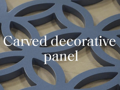 پانل تزئینی حکاکی شده