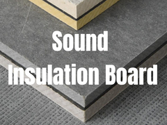 مواد غیر ارگانیک تخته عایق صوتی درجه E1 دوستانه برای اتاق هتل