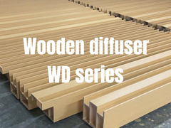 پخش کننده آکوستیک چوبی شکل مربع QRD با پخش بهتر صدا برای استودیو