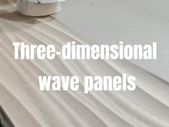 پانل های دیواری تزئینی 3D با رنگ ابراز شده