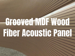 پانل های دیواری چوبی آکوستیک 15mm 18mm 21mm برای تزئینات جذب صدا
