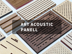 پانل های سقف چوبی آکوستیک 12 میلی متر ضخامت