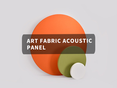 پنل های آکوستیک پارچه ای با چگالی بالا برای دیوارها