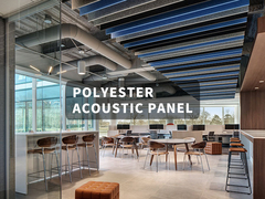 پانل‌های آکوستیک پلی‌استر سه‌بعدی با رنگ‌ها و اشکال متنوع، سبک وزن برای جذب صدا