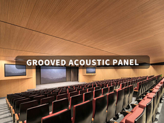 سبک و سکوت را با پانل‌های دیواری شیاردار Winego برای فضاهای فرهنگی متعادل کنید.