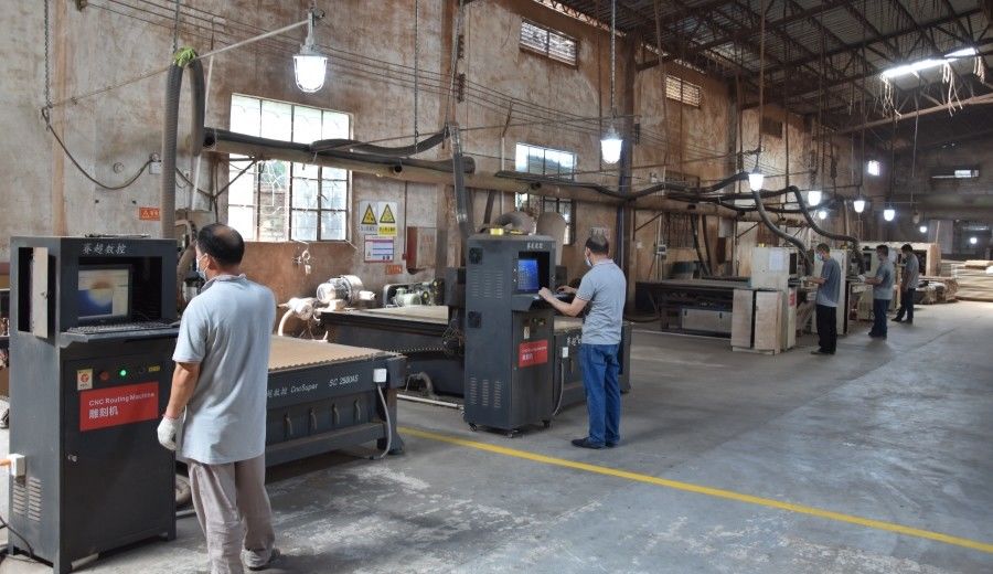 Guangzhou Wuyang Yiguan Acoustic Materials Co., Ltd. خط تولید سازنده