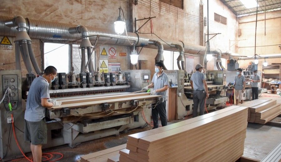 Guangzhou Wuyang Yiguan Acoustic Materials Co., Ltd. خط تولید سازنده