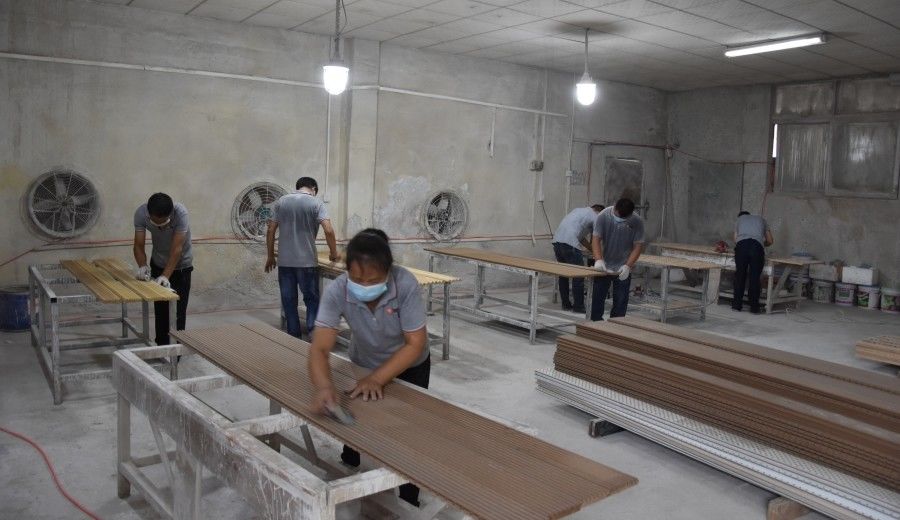 Guangzhou Wuyang Yiguan Acoustic Materials Co., Ltd. خط تولید سازنده