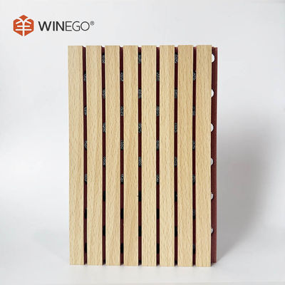 پنل های آکوستیک ملامینه MDF 133x2440mm 197x2440mm برای سقف و دیوار